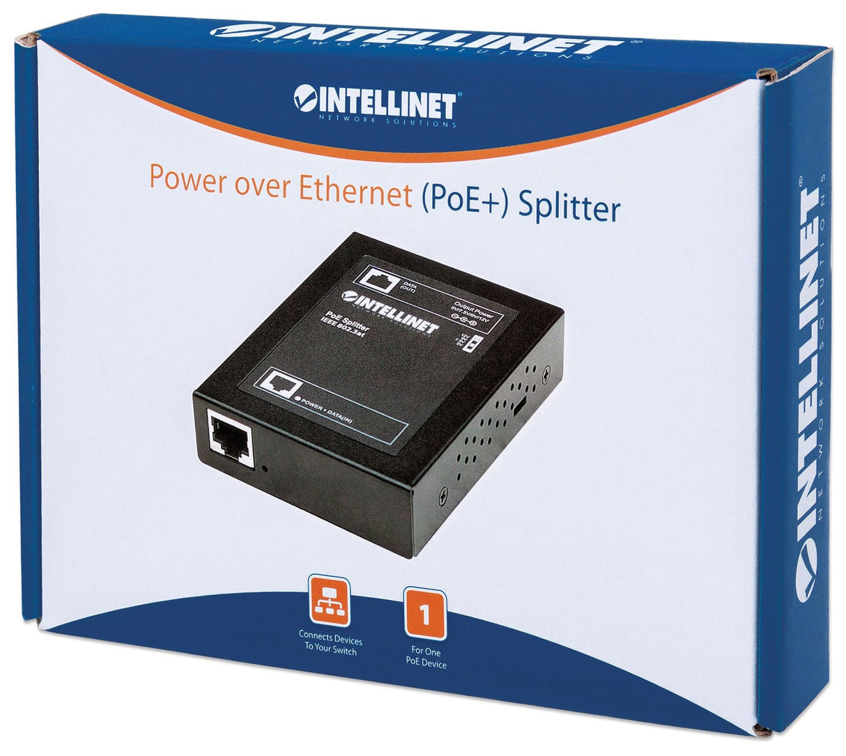 EAN 0766623560443 - Intellinet 560443 divisor de red Energía sobre Ethernet (PoE) Negro imagen 9