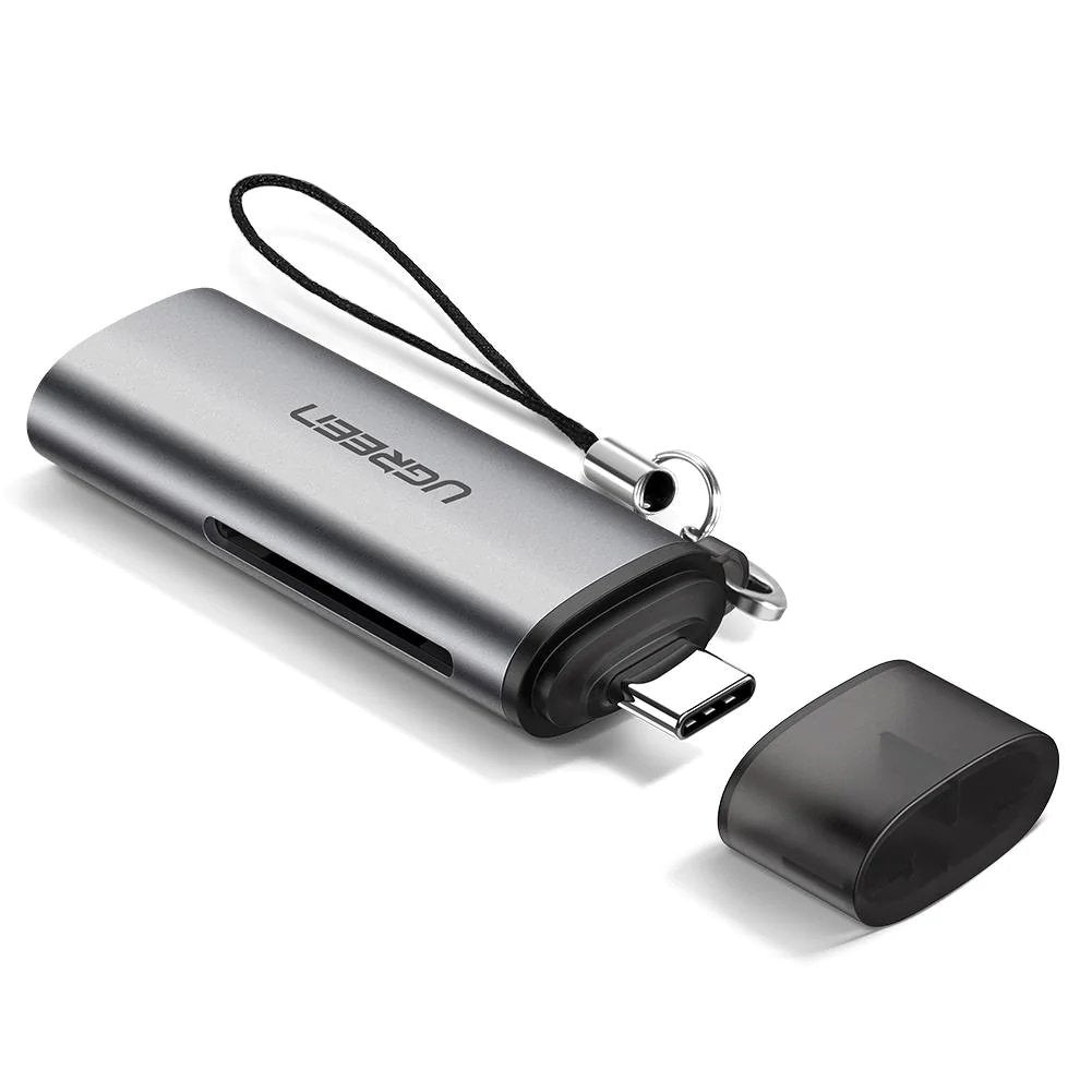 EAN 6957303857043 - Ugreen 50704 lector de tarjeta USB 3.2 Gen 1 (3.1 Gen 1) Type-C Gris imagen 1