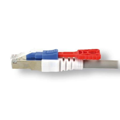 Patch Cable Lockable 5m Grey