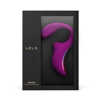Lelo - Enigma Doble Estimulación Succion Masajeador Morado