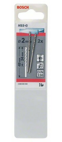 EAN 3165140521437 - Bosch 2 608 585 908 broca Broca helicoidal 1 pieza(s) imagen 2