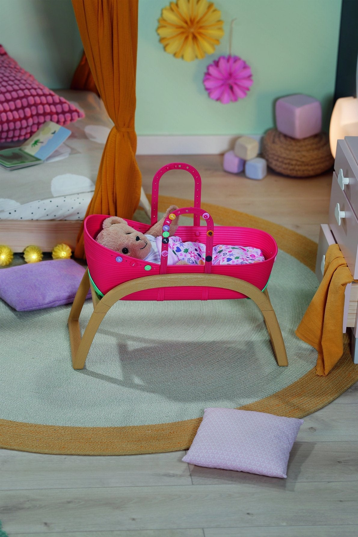 Zapf Creation Baby Born® 3 In 1 Wiege Pinplay 838075