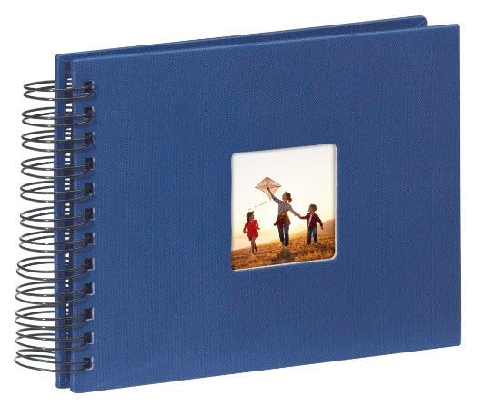 Hama Fine Art Spiral Azul 24x17 50 Paginas Negras 90152 Album