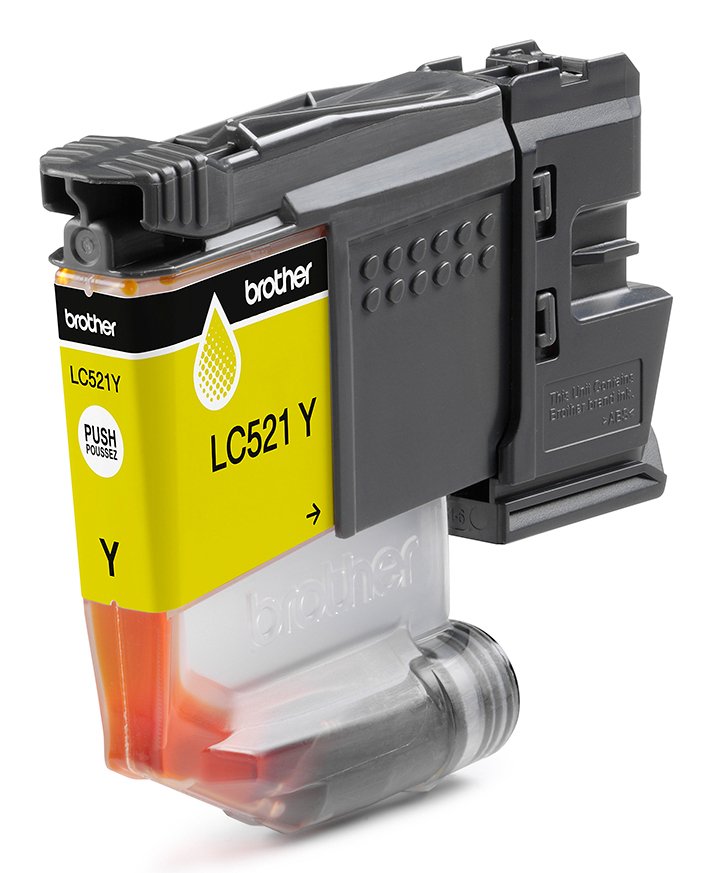 EAN 4977766839266 - Brother LC521Y cartucho de tinta 1 pieza(s) Original Amarillo imagen 4