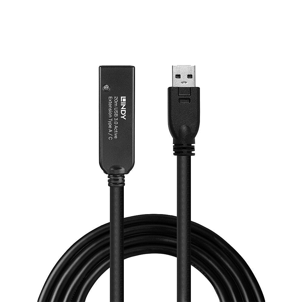 Cable Lindy 43375 Usb 3.2 Gen 1 (3.1 Gen 1) 20 M Usb A Negro