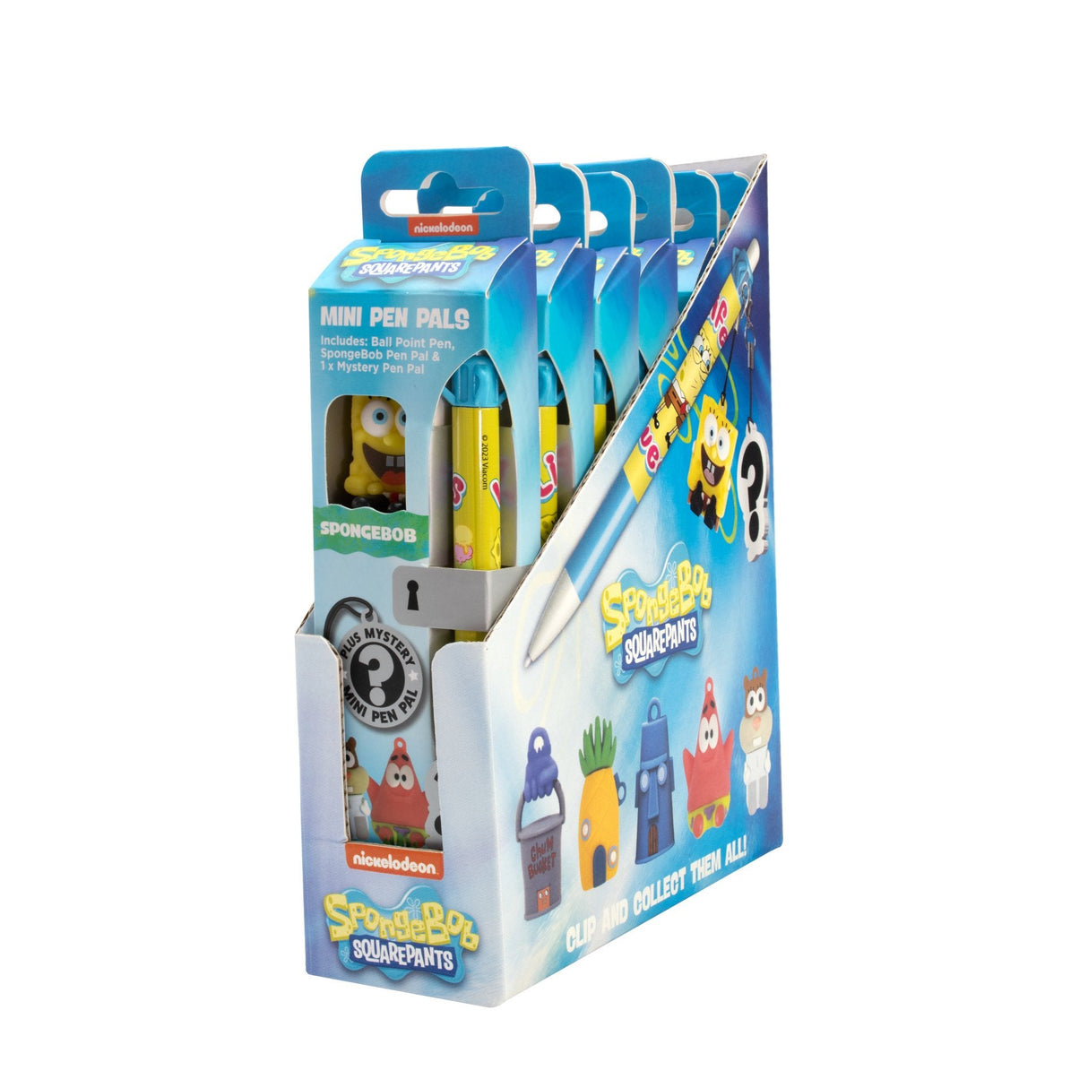 Thumbs Up Spongebob Bolígrafo De Gel Con Tapa Azul, Verde, Rojo, Amarillo 4 Pieza(S)