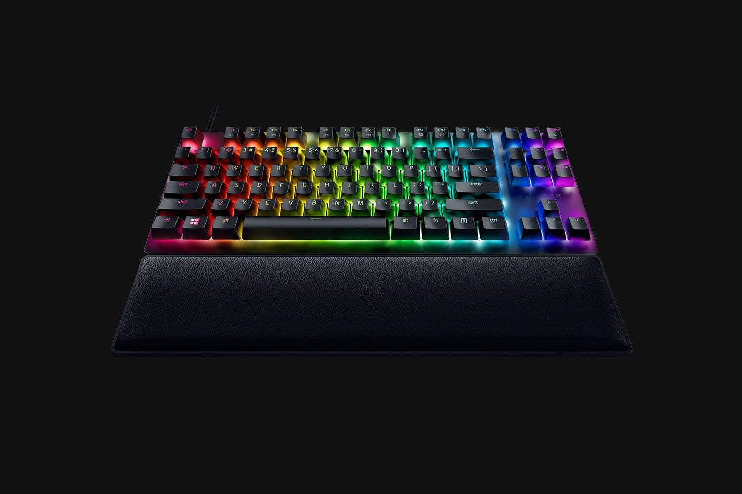 Teclado Ingles Razer Huntsman V2 Tenkeyless Red Switch Gaming Us Layout
