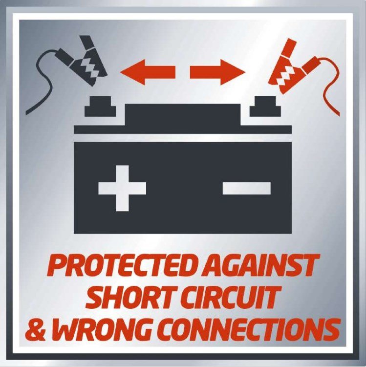 Einhell Cc-Bc 5 Cargador De Batería Para Vehículos Negro, Rojo