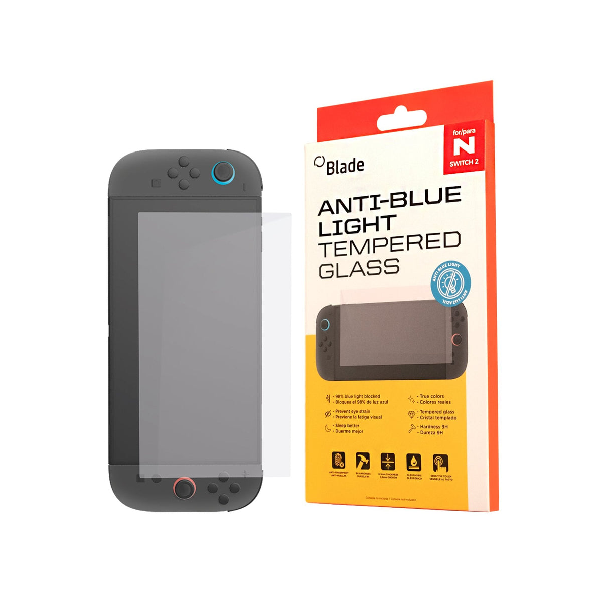 Cristal Templado Fr-Tec Switch 2 Anti Luz Azul