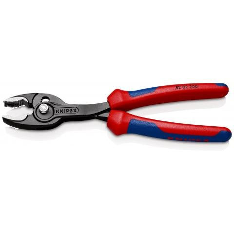 Alicates De Agarre Frontal Knipex Twingrip (Rojo Azul)