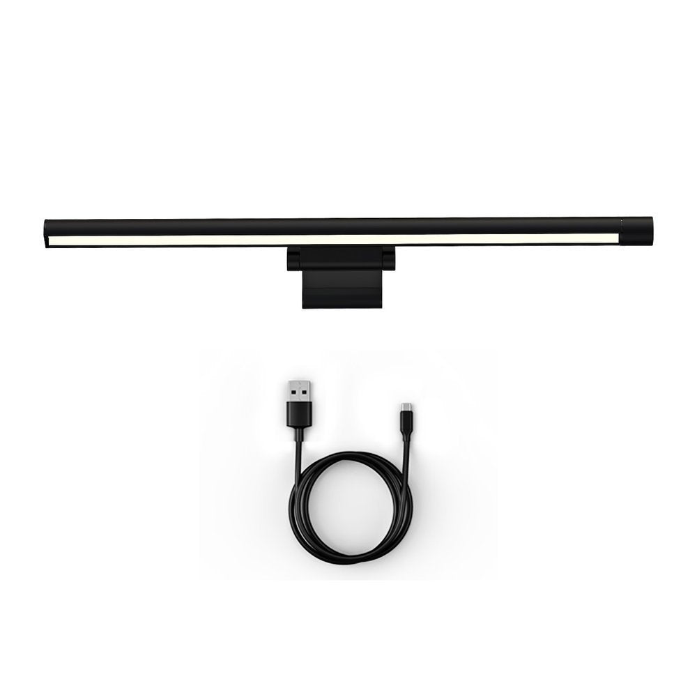 Baseus Home I-Wok Series Fuente De Luz Asimétrica Usb Lámpara Colgante De Pantalla Pro Negro (Dgiwk-P01)