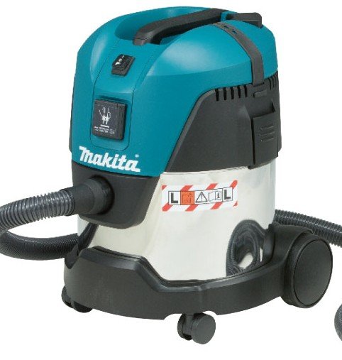 Makita Vc2012l Extractor De Polvo Negro, Azul, Plata 1000 W, Aspiradora En Húmedo Y En Seco Seca Y Húmeda, Negro, Azul, Plata, L, 15 L, 12 L, 7,5 M