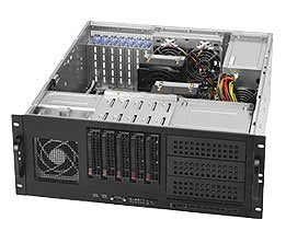Supermicro Superchassis 842tqc-668b Negro, Gris 668 W