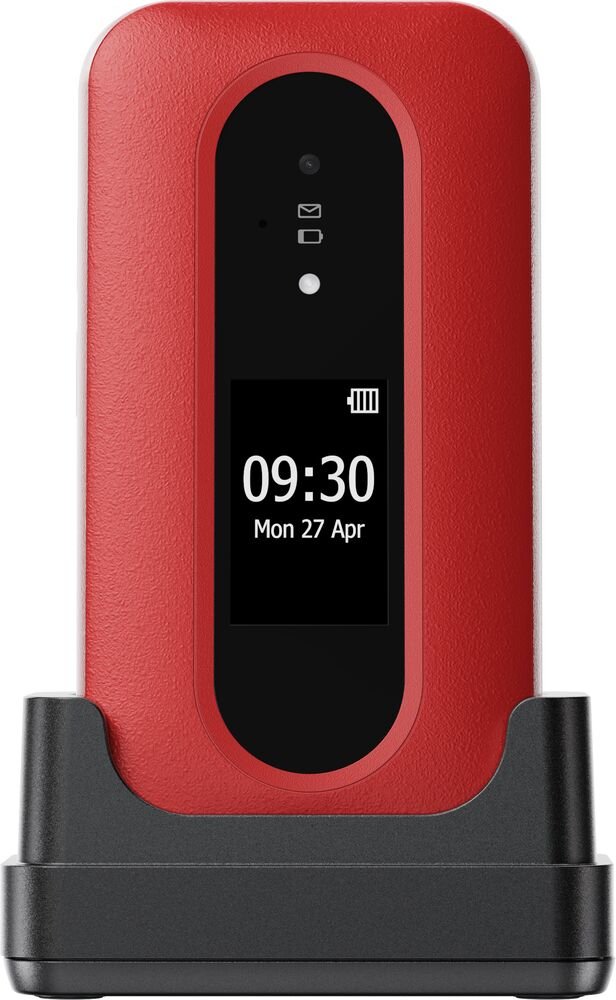 Telefono Movil Doro Leva L30 2.8" 4g Rojo Blanco