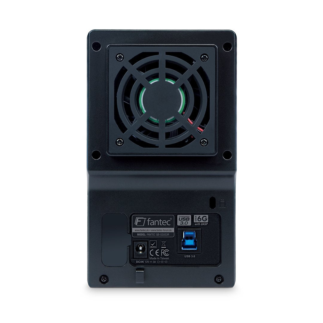 Fantec Qb-X2us3r Black 2x3,5 Sata Raid Hdd Usb3.0
