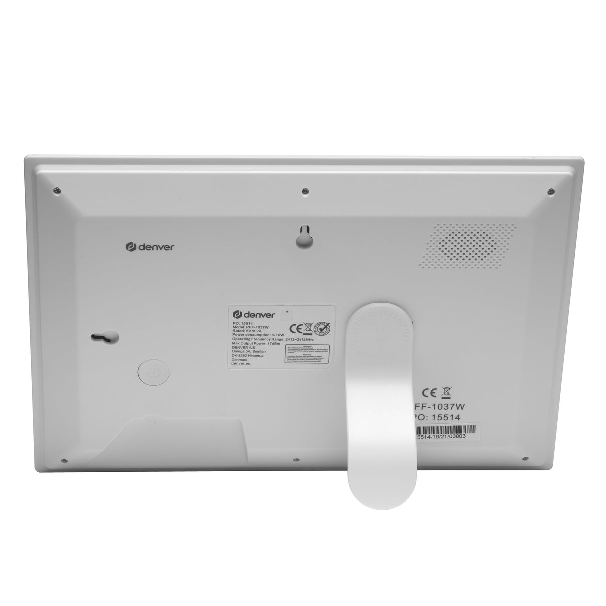 EAN 5706751061608 - Denver PFF-1037W marco fotográfico digital Blanco 25,6 cm (10.1") Pantalla táctil Wifi imagen 13