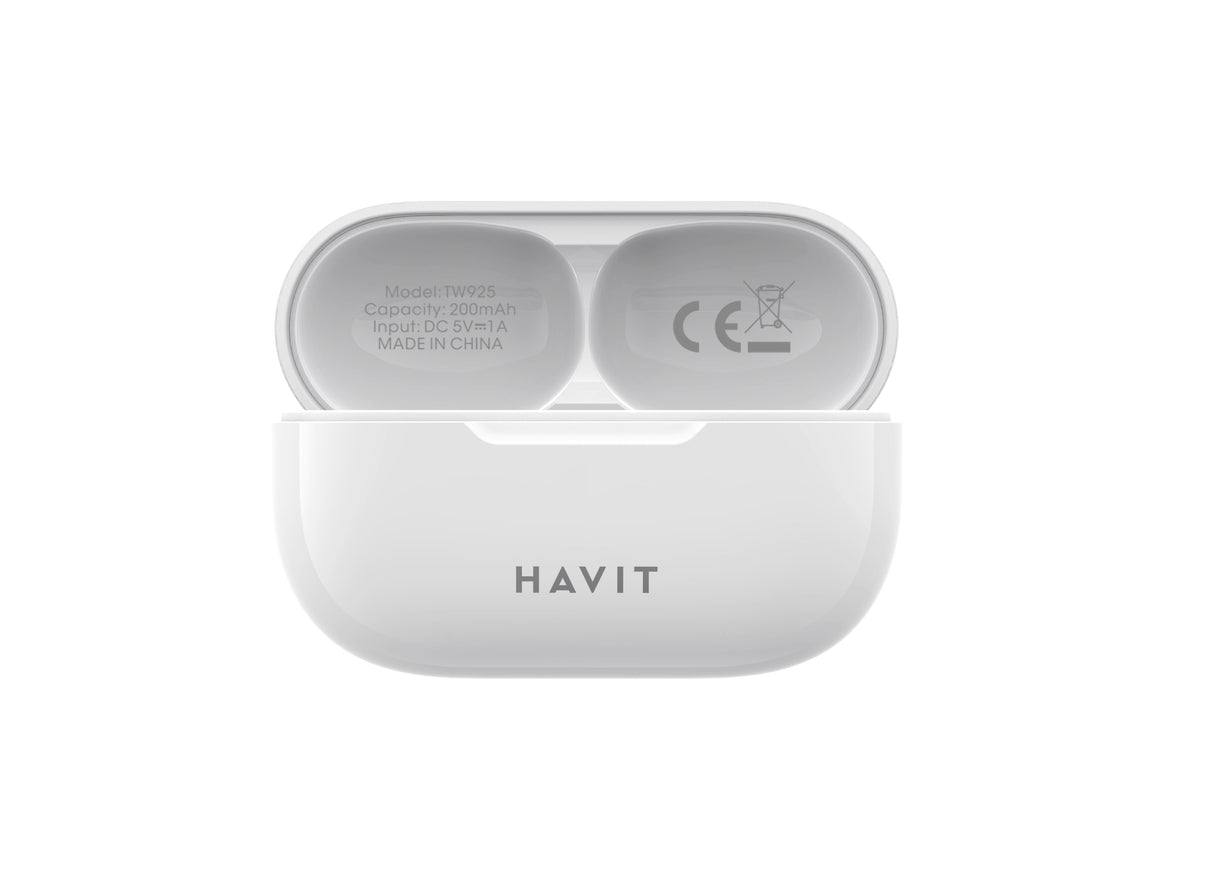 EAN 6939119031909 - Havit TW925 White Auriculares True Wireless Stereo (TWS) Dentro de oído Llamadas/Música Bluetooth Blanco imagen 2