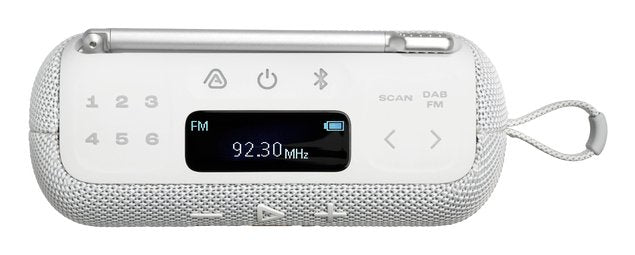 Jbl Tuner 3 Tragbares Dab+/Ukw Bt Radio, Ip68, Blanco