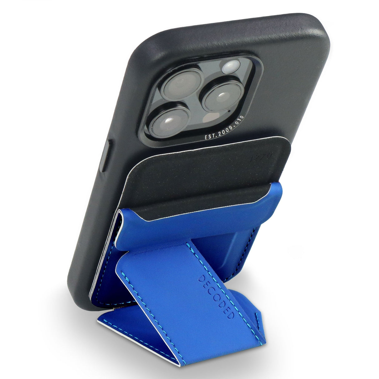 Decoded D24mscs1gb Monedero, Tarjetero Y Portadocumento De Viaje Billetera Azul Silicona