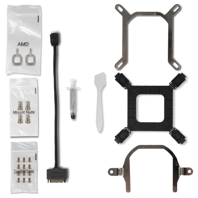 EAN 8436587973925 - NOX Hummer H-360 ARGB Procesador Sistema de refrigeración líquida todo en uno 12 cm Negro 1 pieza(s) imagen 6