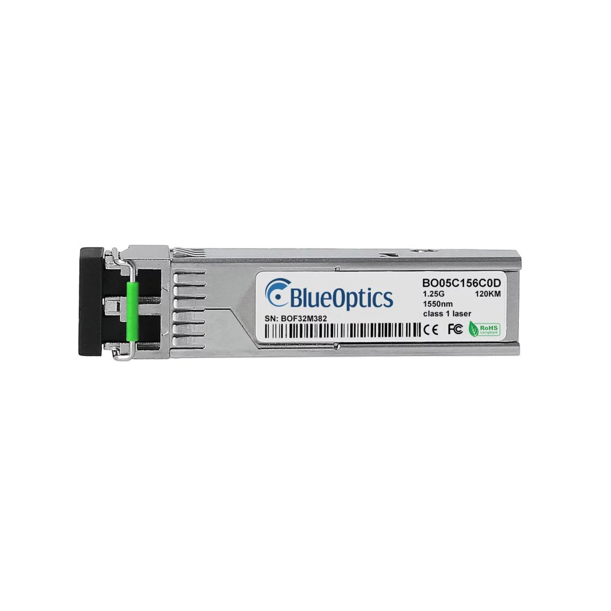 Blueoptics Cisco Ons-Si-Ge-Zx= Blueoptics Bo05c156c0d Sfp Transceiver, 1000base-Zx, Singlemode Fiber, 1550nm, 120km