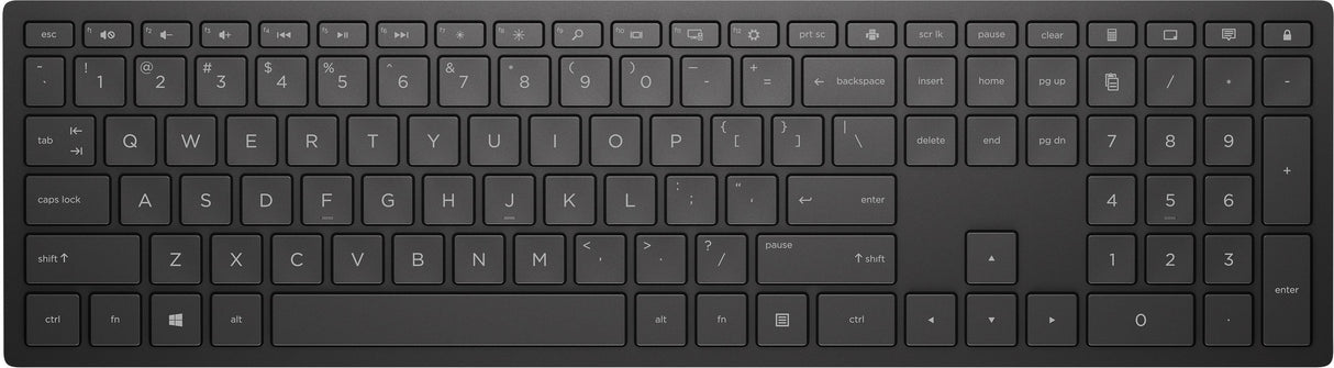 EAN 0192545458436 - HP Pavilion Wireless Keyboard 600 Black teclado Universal RF inalámbrico imagen 1
