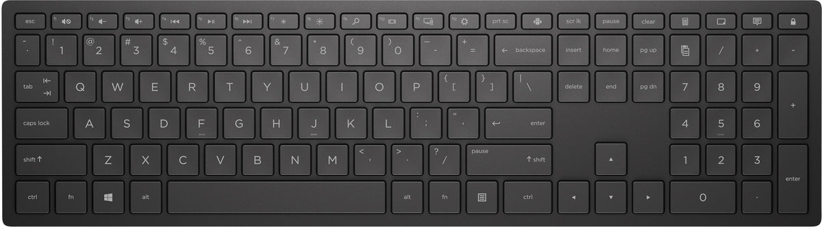 EAN 192545458412 - HP Pavilion Wireless Keyboard 600 Black teclado Universal RF inalámbrico imagen 1
