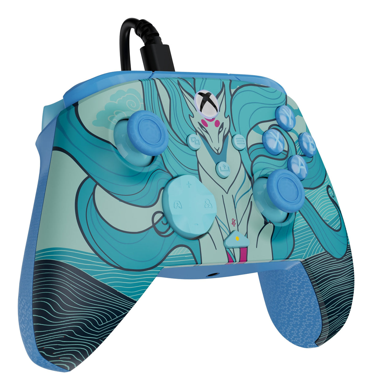 Turtle Beach Rematch Advanced Wired Blue Kitsune (Xbs, Pc)
