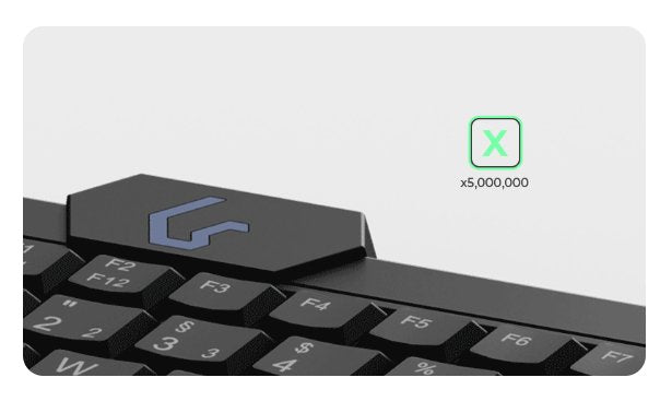 Keysonic Super-Mini-Tas Touchpad,B-Light,Bk, Ksk-3210elu(De)
