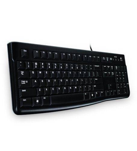 Teclado Ruso Logitech K120 For Business Usb Qwerty Negro 920-002522