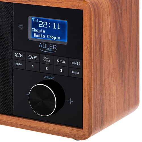 EAN 5902934839167 - Adler AD 1184 radio Portátil Digital Negro, Madera imagen 6