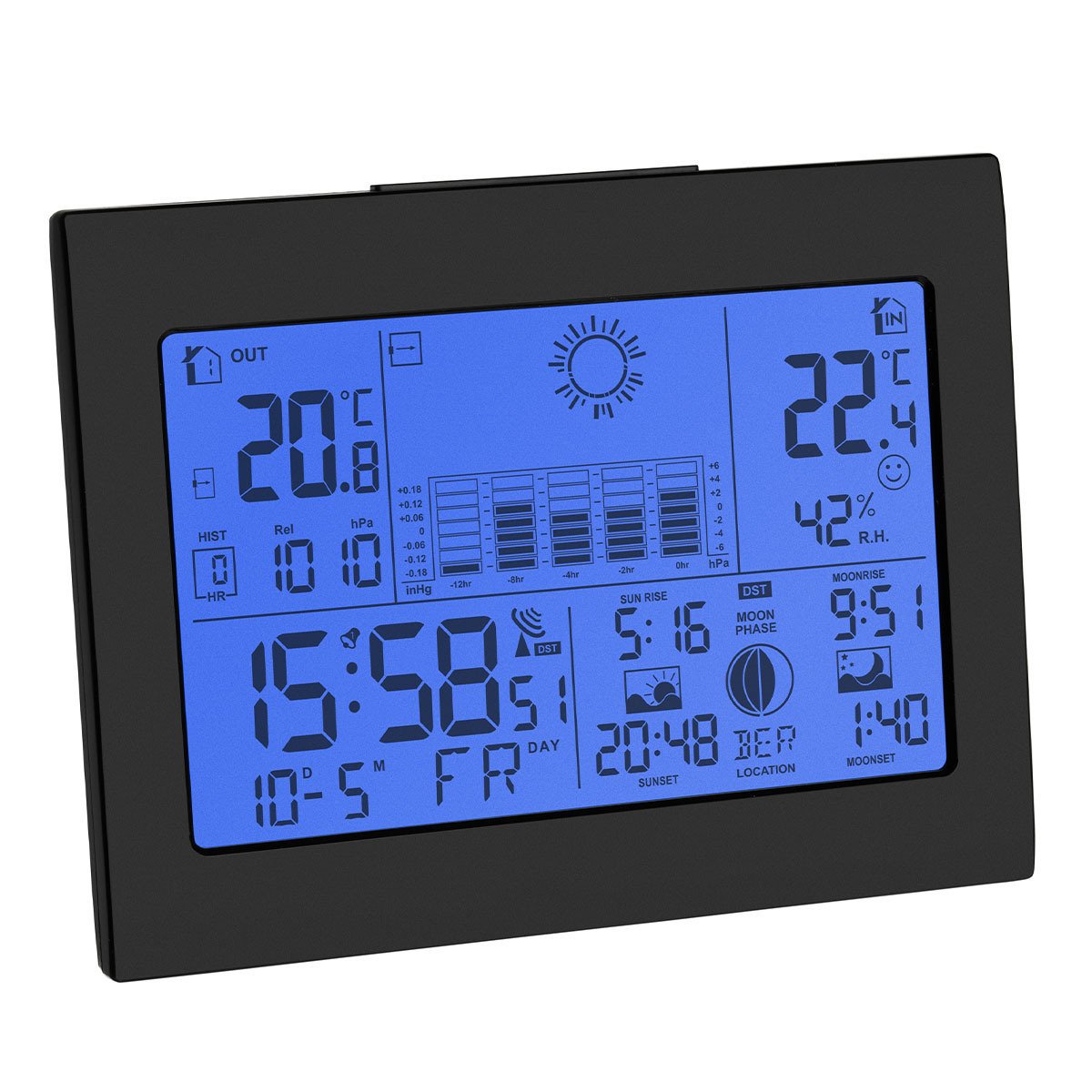 EAN 4009816034281 - TFA-Dostmann Horizon Negro Batería imagen 2