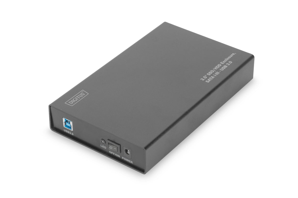 EAN 4016032416173 - Digitus DA-71106 caja para disco duro externo Carcasa de disco duro/SSD Negro 2.5/3.5" imagen 1