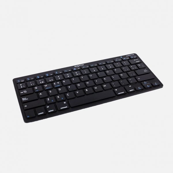 Approx Teclado Inalambrico Bluetooth 3.0 - Compacto - 14 Teclas Multimedia
