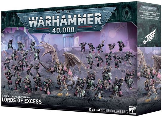 Warhammer 40k - Battleforce Emperor'S Children : Seigneurs De L'Exces