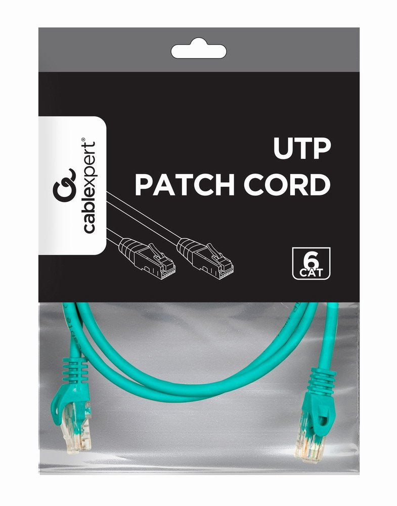 EAN 8716309093323 - Gembird PP6U-1M cable de red Verde Cat6 U/UTP (UTP) imagen 3