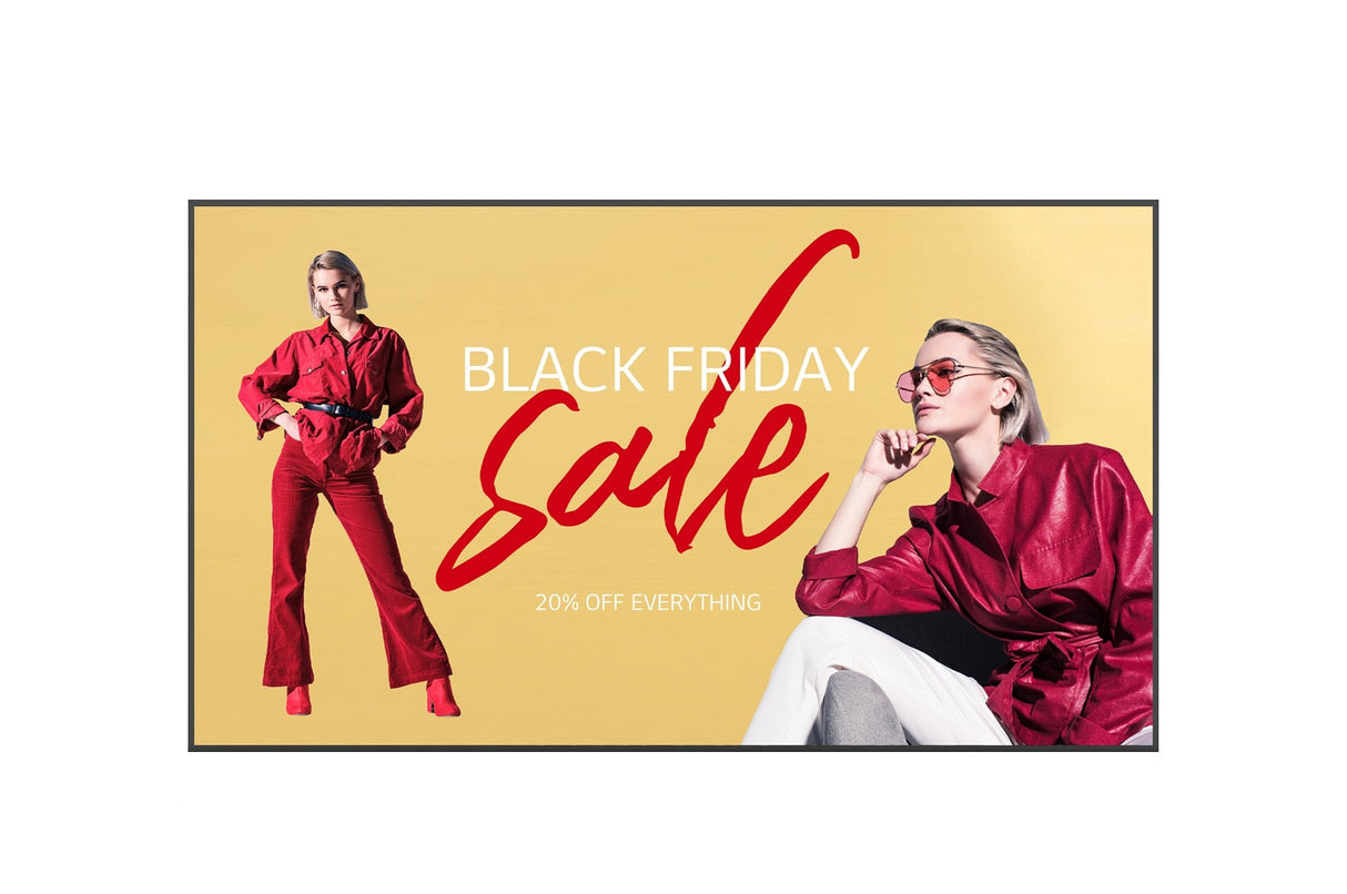 Lg 110um5k-B Pantalla De Señalización Pantalla Plana Para Señalización Digital 2,79 M (110") Lcd Wifi 500 Cd / M² 4k Ultra Hd Negro Web Os 16/7