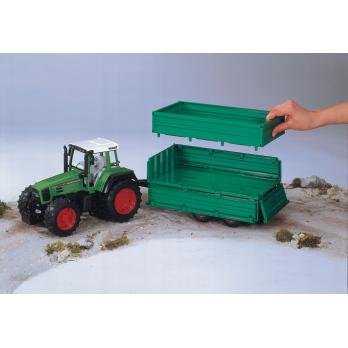 Remolque Bruder Remolque De Transporte De Eje Tándem, Modelo De Vehículo 2010