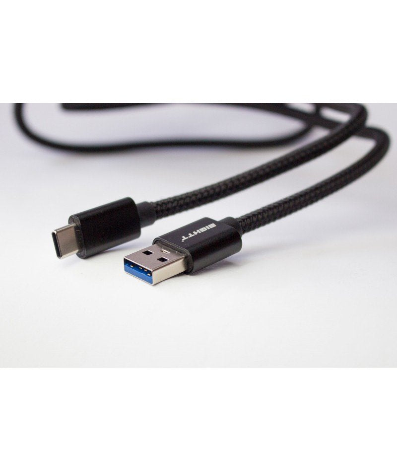 Eightt Cable Usb 3.0 A Usb Type C 1m Pvc Negro