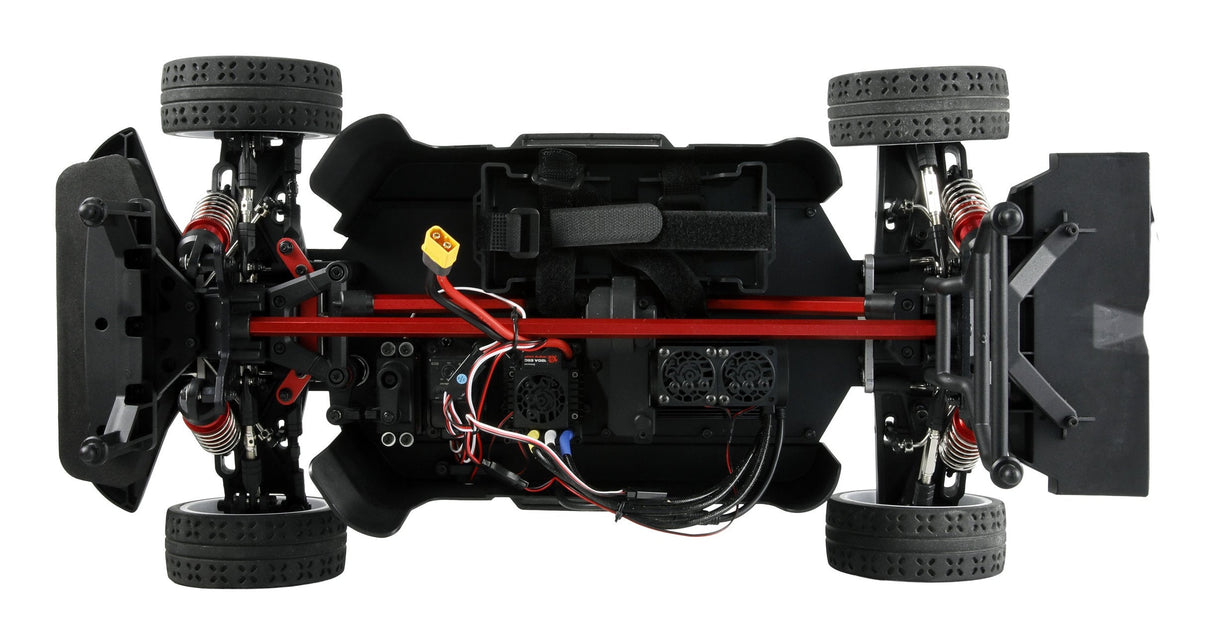 Amewi Rc Rallye Citroen Cr3 Wrc Hypergo 1:7 Negro Rot