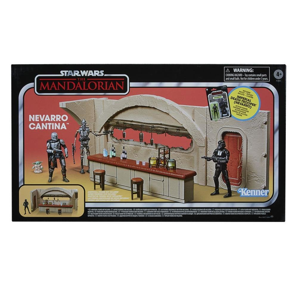 Set Nevarro Cantina + Figura Imperial Death Trooper Mandalorian Star Wars