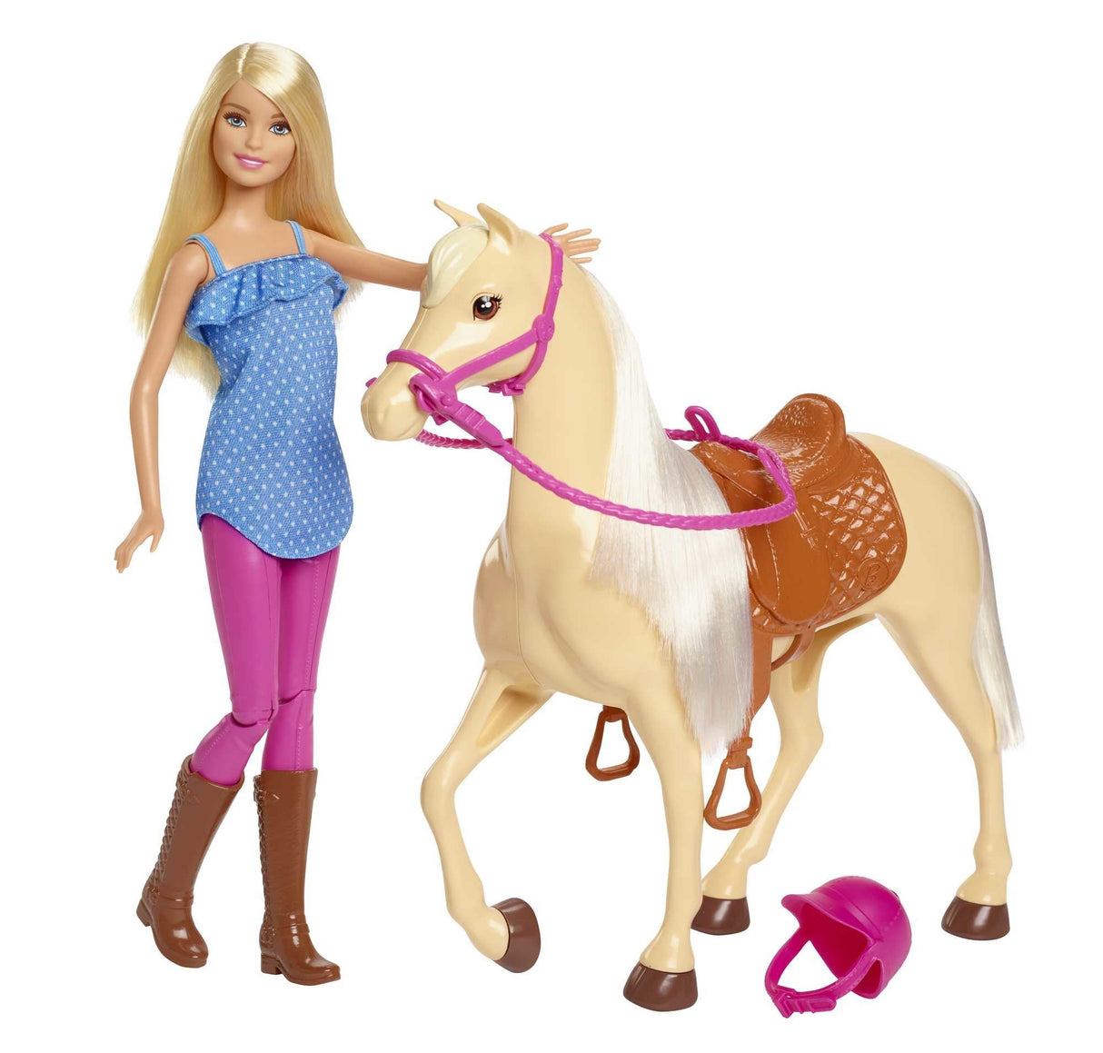 Muñeca Mattel Barbie Caballo Fxh13
