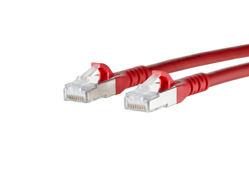 Metz Connect Cable De Red Cat.6a Awg 26 0,5 M Rojo