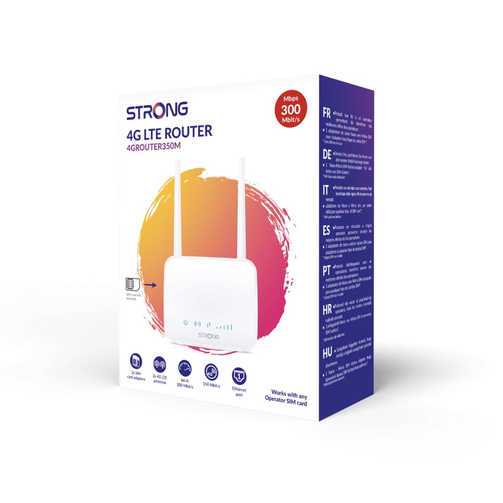 EAN 9120072375446 - Strong 4GROUTER350M router de telefonía/puerta de enlace/módem Router de red móvil imagen 5