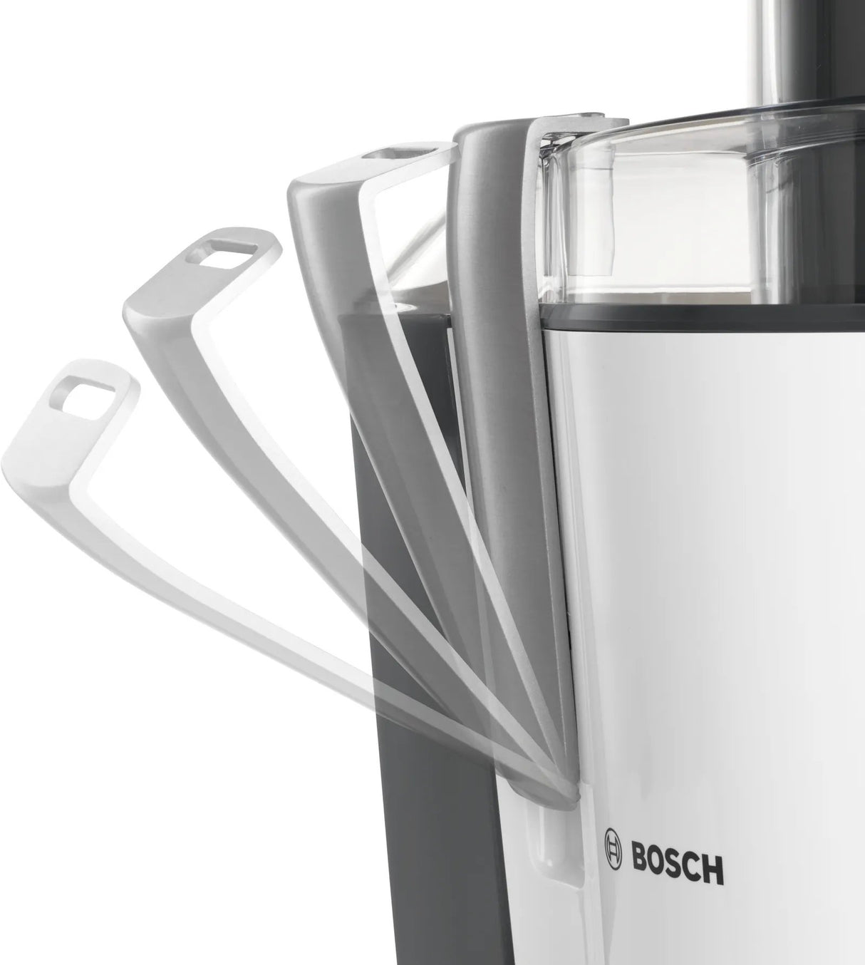 EAN 4242002812151 - Bosch MES25A0 exprimidor Licuadora centrífuga 700 W Negro, Blanco imagen 7