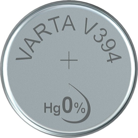 Varta -V394, Batería De Un Solo Uso, Óxido De Plata, 1,55 V, 58 Mah, Plata, 3,6 Mm