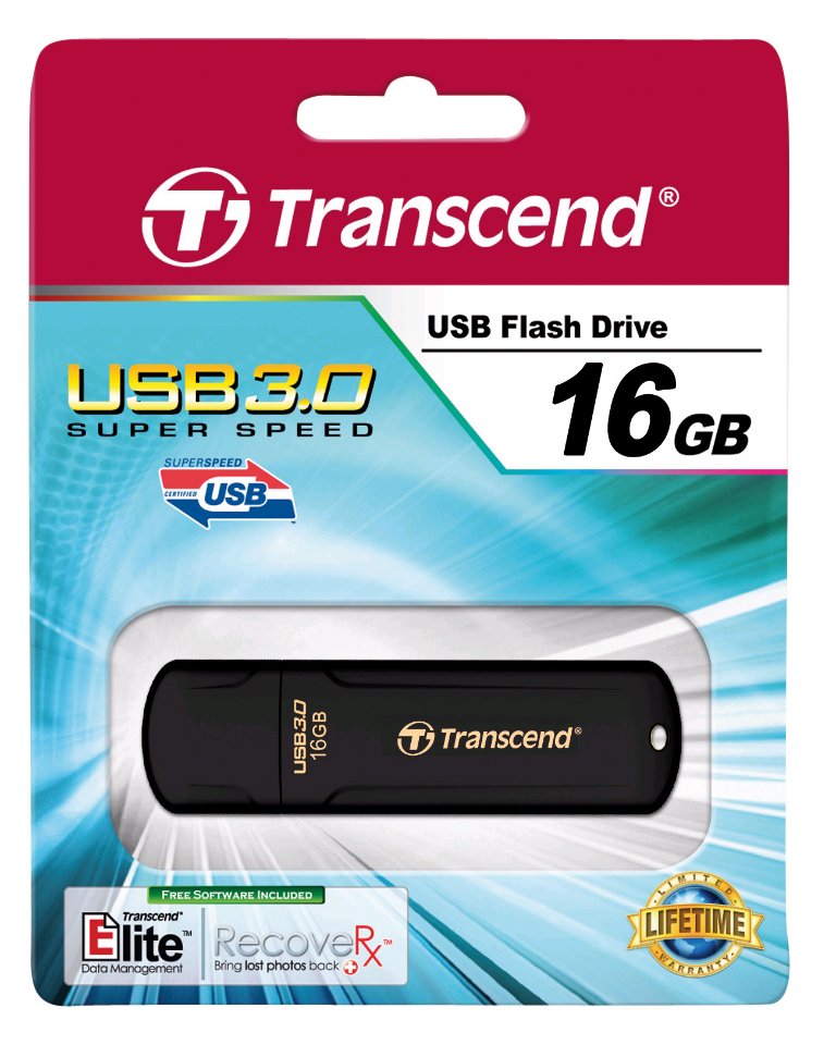 EAN 0760557819455 - Transcend JetFlash 700 unidad flash USB 16 GB USB tipo A 3.2 Gen 1 (3.1 Gen 1) Negro imagen 4