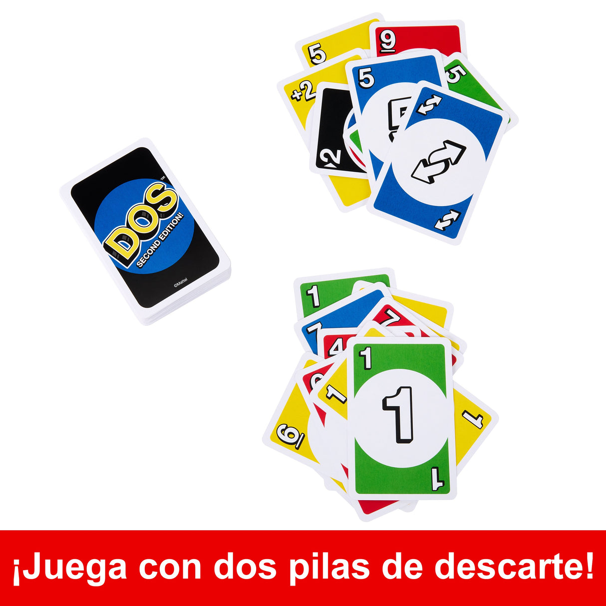 EAN 0194735145591 - Mattel Games HNN01 juego de tablero DOS Second Edition Perder las cartas imagen 10
