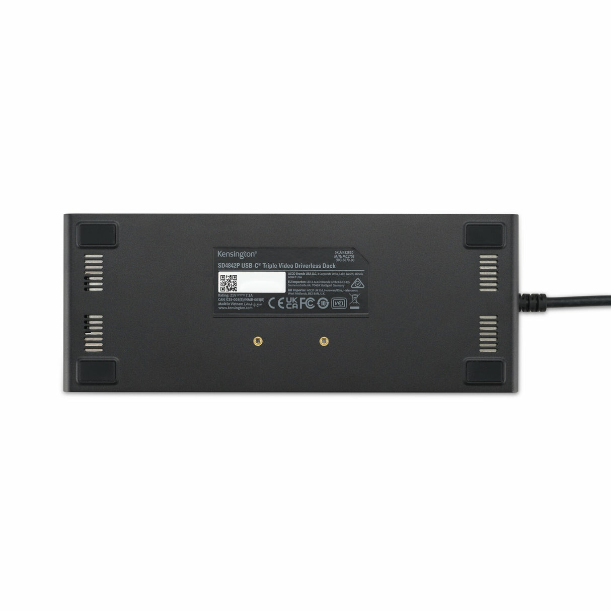 EAN 5028252637619 - Kensington SD4842P EQ Acoplamiento USB 3.2 Gen 2 (3.1 Gen 2) Type-C Negro imagen 5