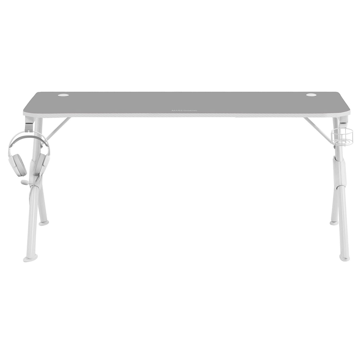 Mesa Gaming Mars Gaming Mgdxl 160 X 60 X 75cm Blanca